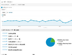 ウェブサイトのアクセス解析